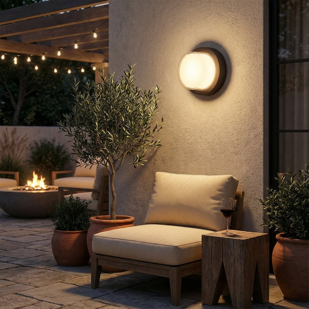 Waterproof 12W LED Wall Lamp for Garden, Patio & Exterior Wall